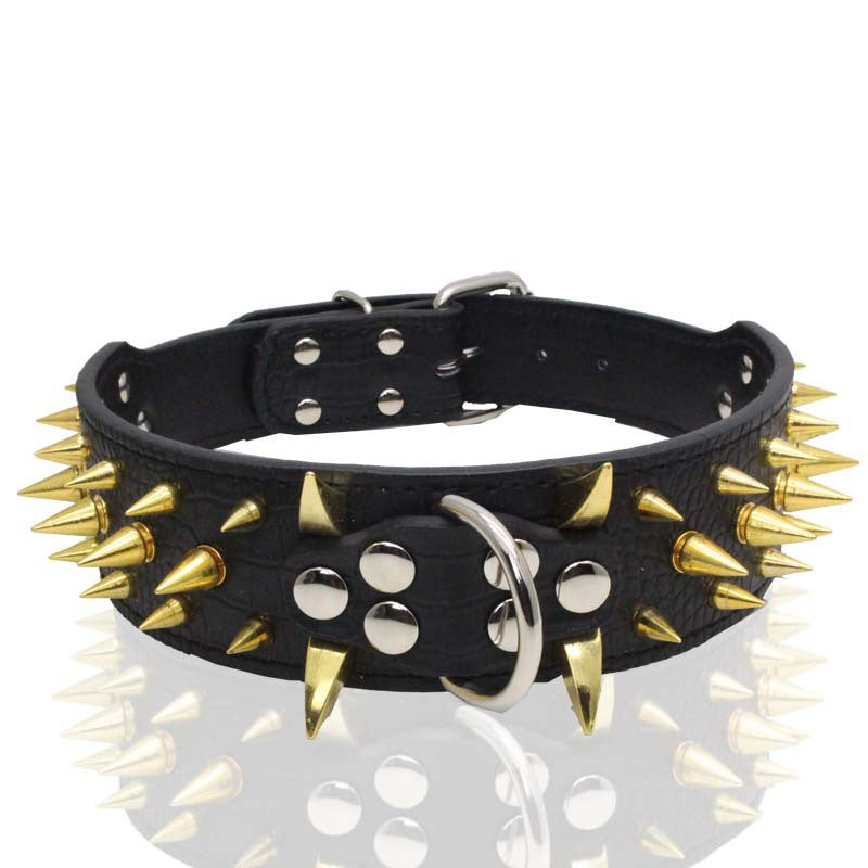 Large Explosion, Rivet Bite-Proof Pet Collar