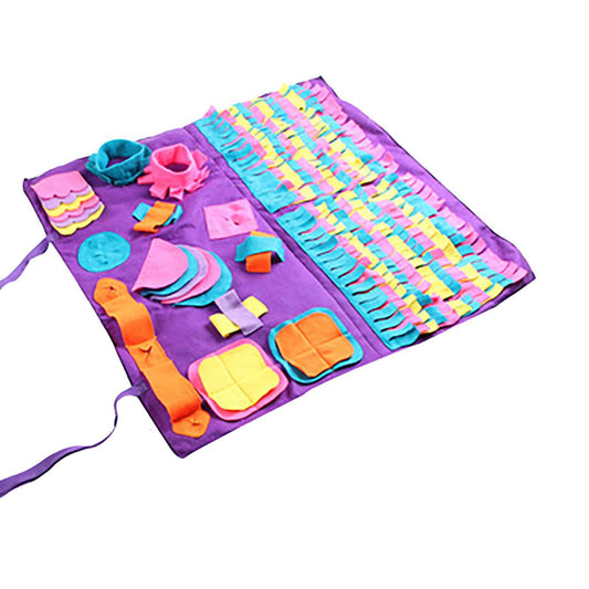 Pet Dog Sniffing Mat - Find Food Training Blanket And Play Mat