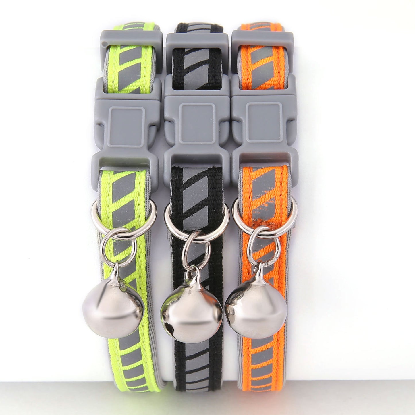 Reflective Buckle Outdoor Pet-Walking Cat Dog Collars