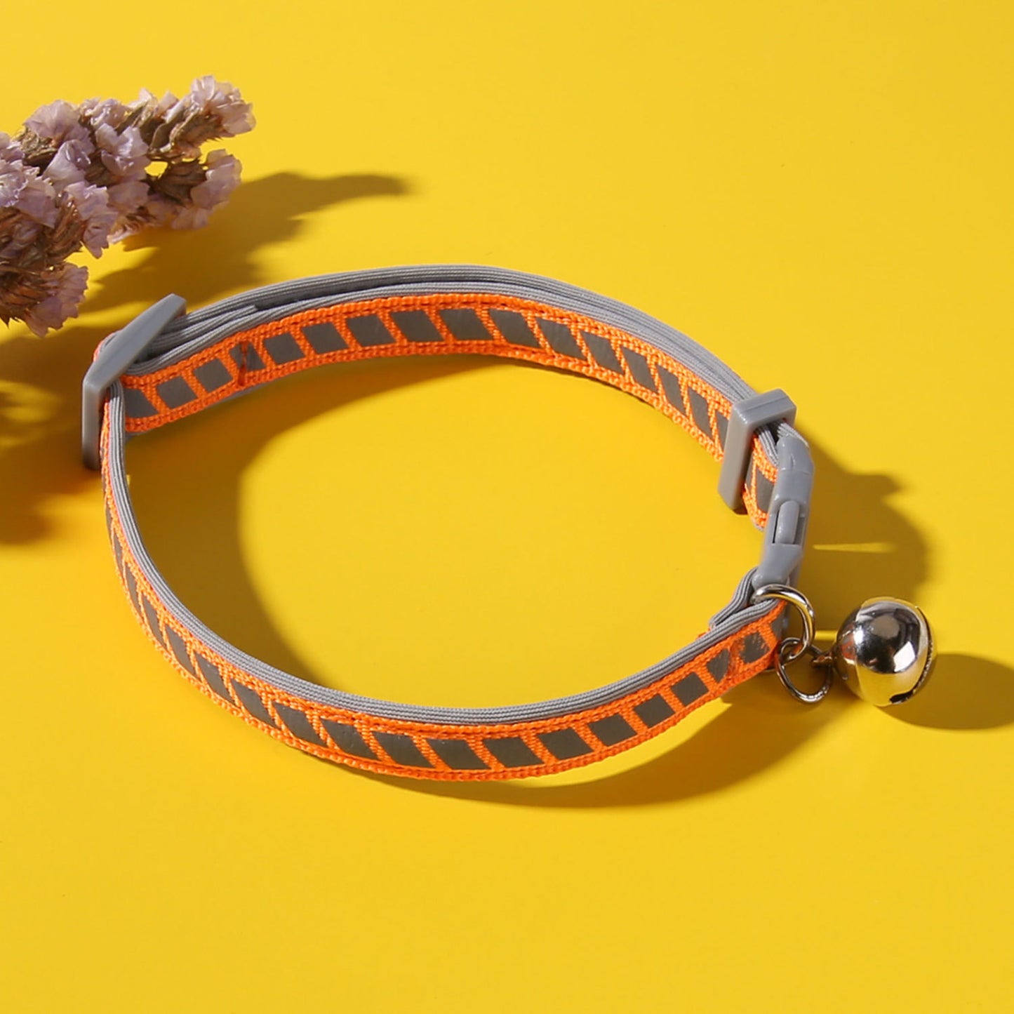 Reflective Buckle Outdoor Pet-Walking Cat Dog Collars