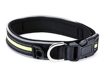 Pets Thicken And Comfortable Luminous Neoprene Reflective Dog Cat Collars