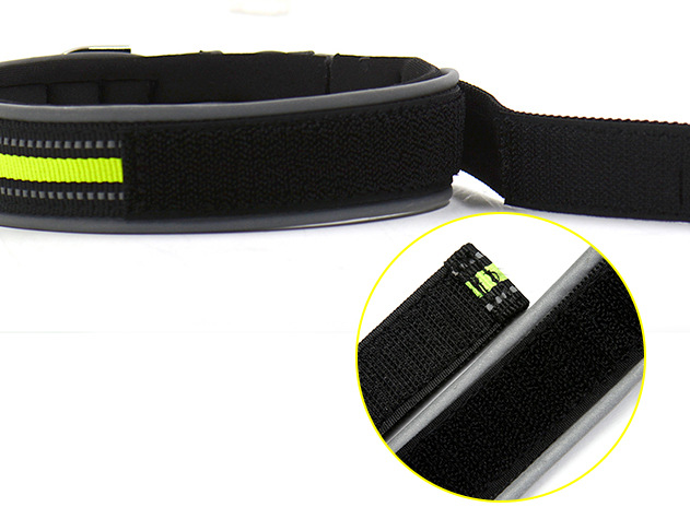 Pets Thicken And Comfortable Luminous Neoprene Reflective Dog Cat Collars