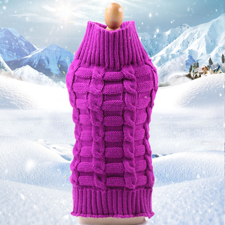 Cashmere Twisted Dog And Pet Sweater