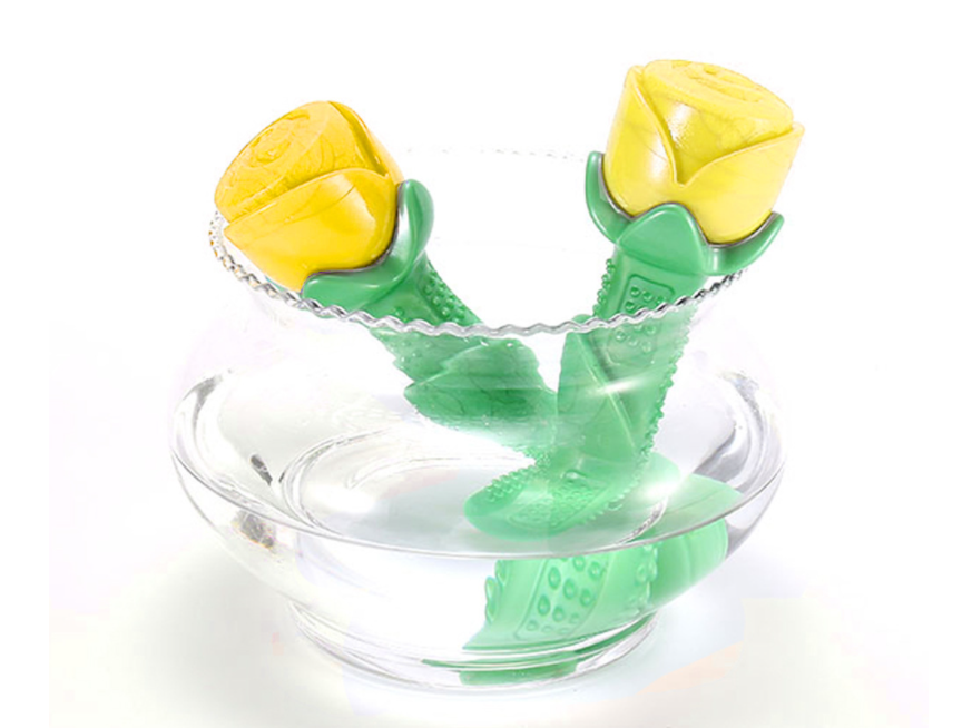 Cute Rose Shaped Dogs Chew Toy