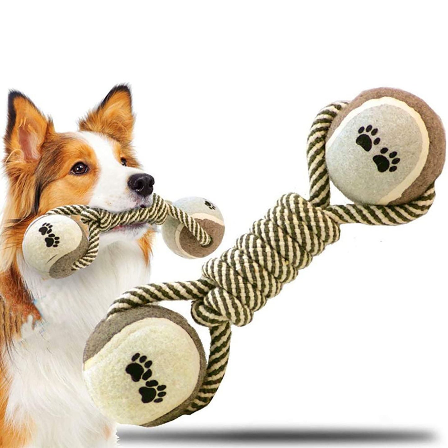 Interactive Cotton Rope Mini Dog Toys Ball