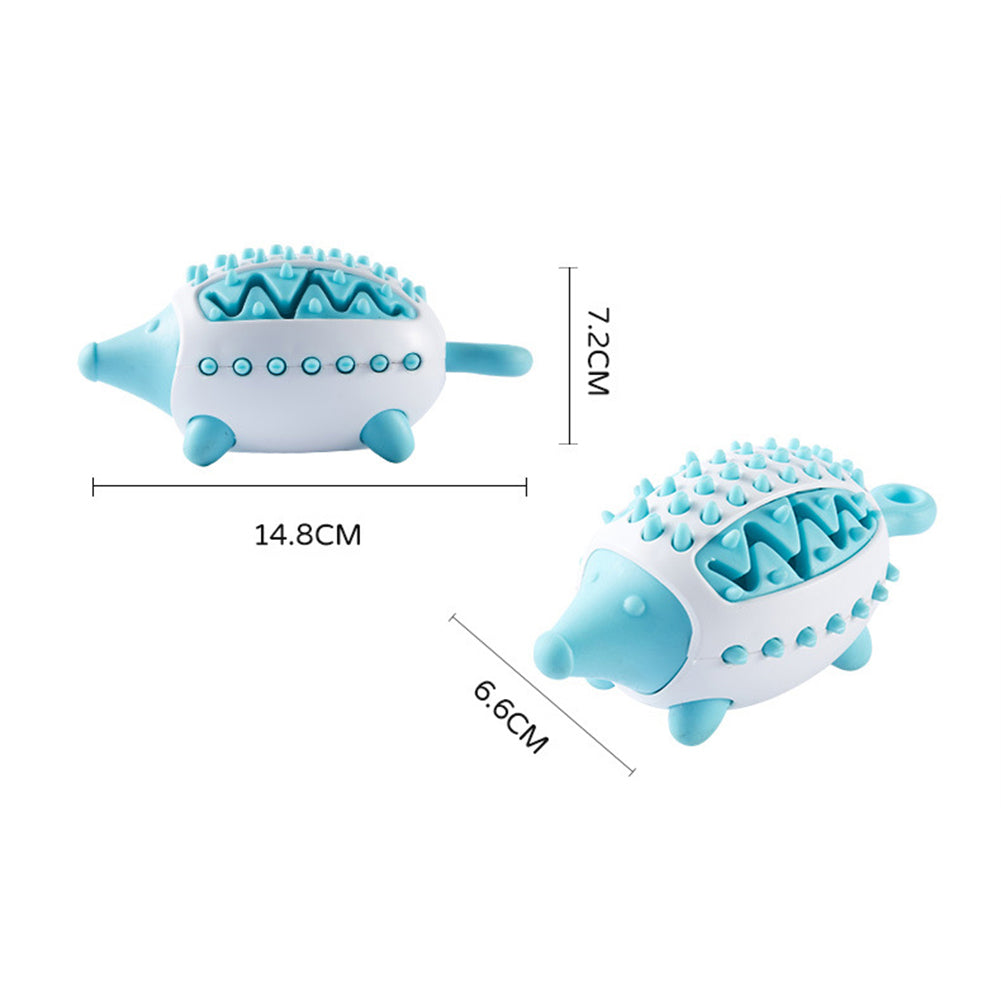 Hedgehog Shape Multi-Function Dog Molar Toy | Tooth Cleaning Toy
