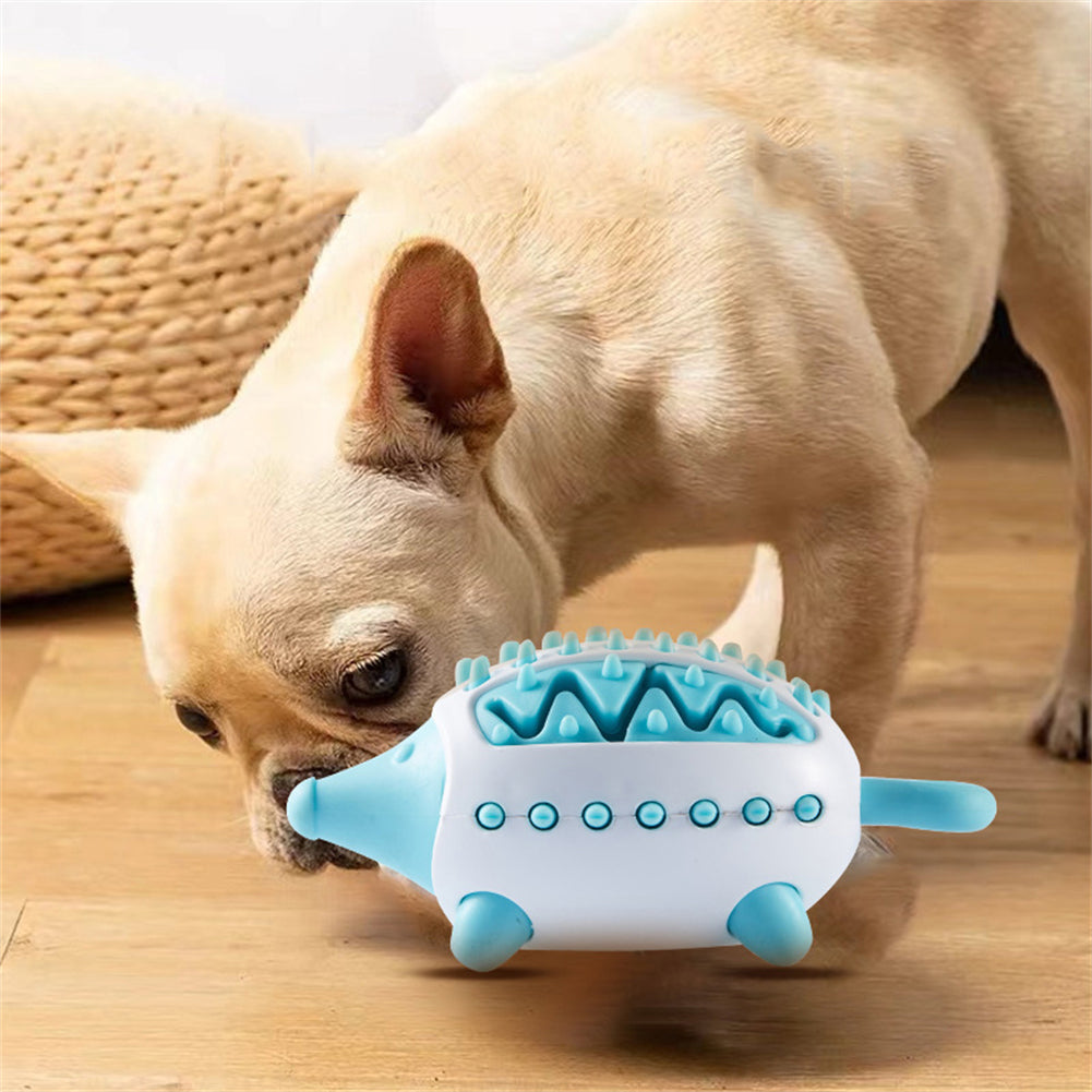 Hedgehog Shape Multi-Function Dog Molar Toy | Tooth Cleaning Toy