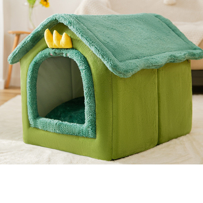 Comfortable And Cozy Warm Sofa Pet Cave/Sleep Kennel