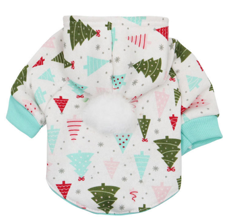 Puppy Pet Warm Sweatshirts Cloth and Hoodie