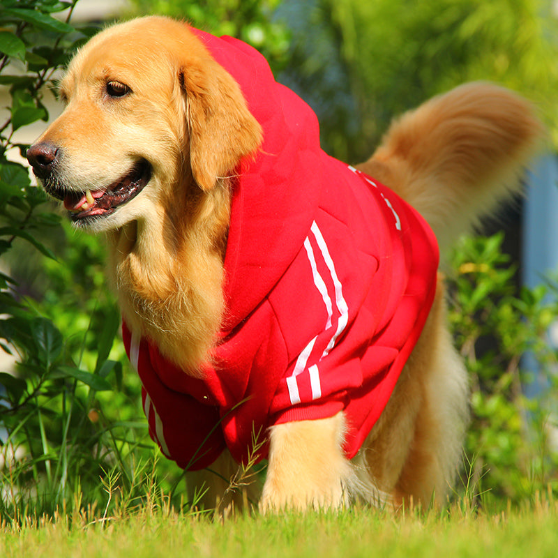 Pet Warm Hoodie Clothes For Large Dogs