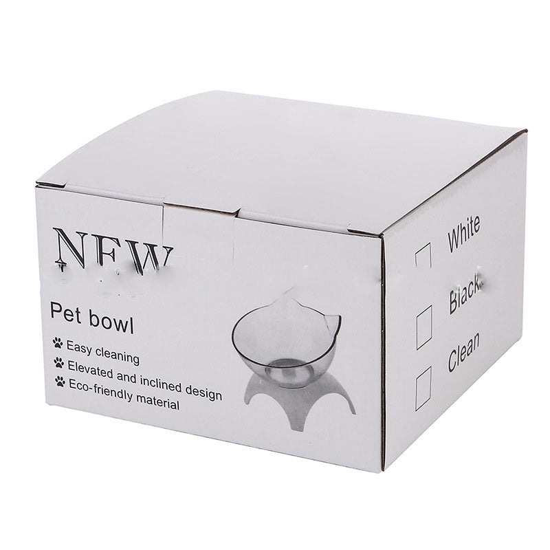 Non Slip Double Cat Bowl And Feeder With Raised Stand