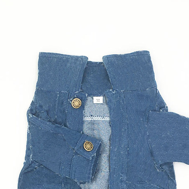 Denim Dog Puppy Clothes