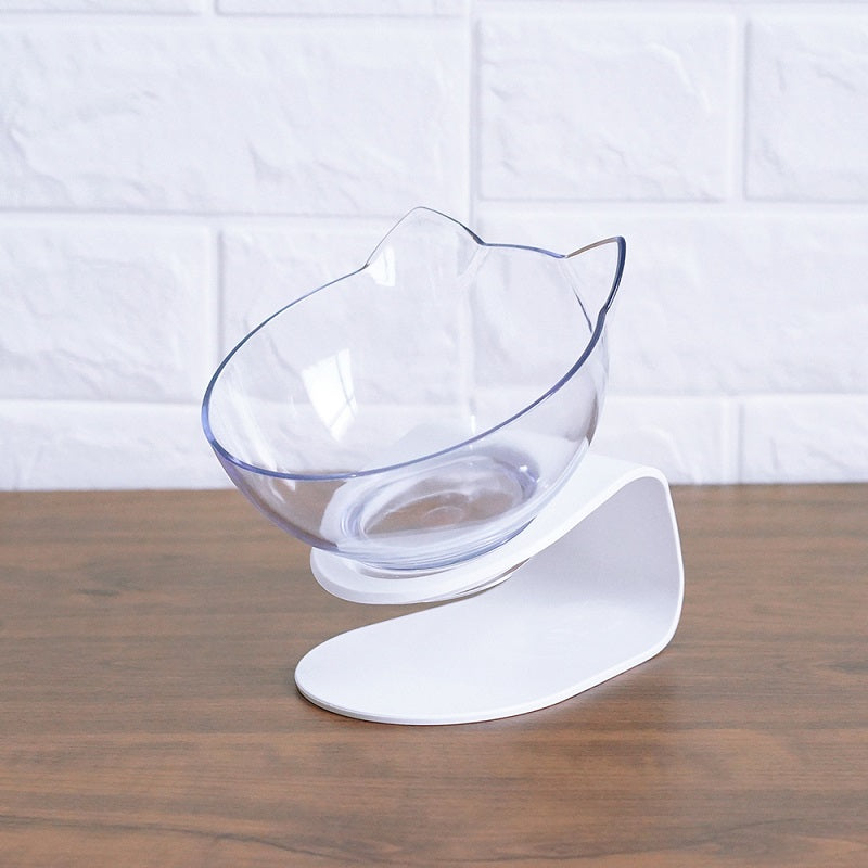 Non Slip Double Cat Bowl And Feeder With Raised Stand