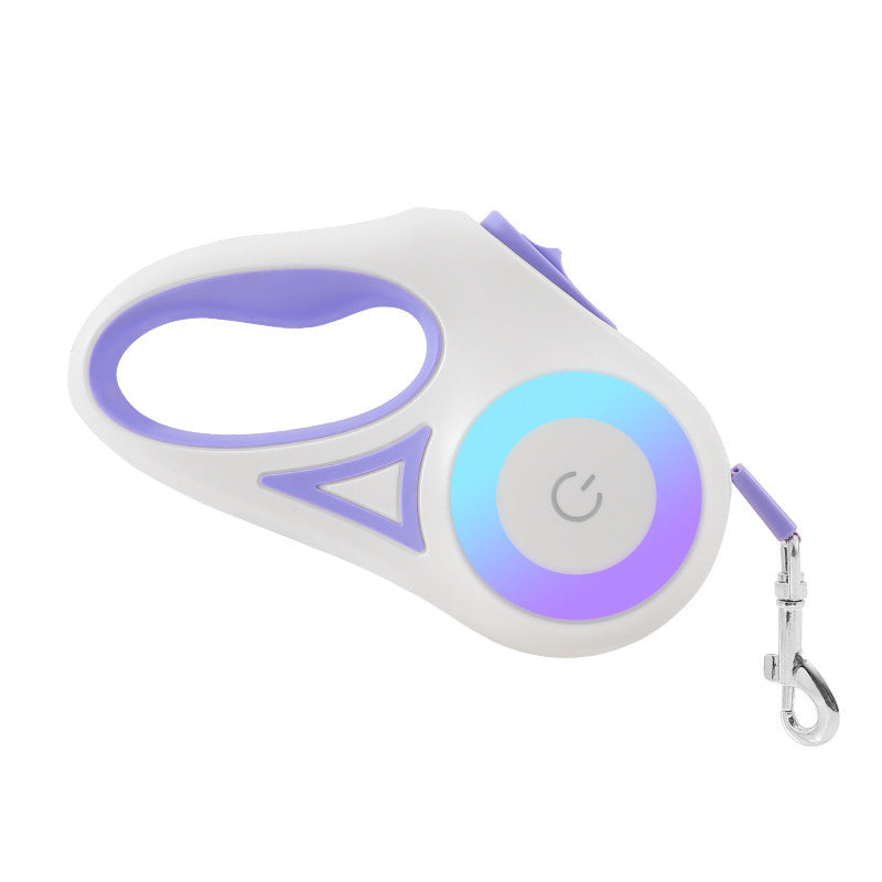 Retractable And Automatic Pet Dog Cat Traction Leash And Collar
