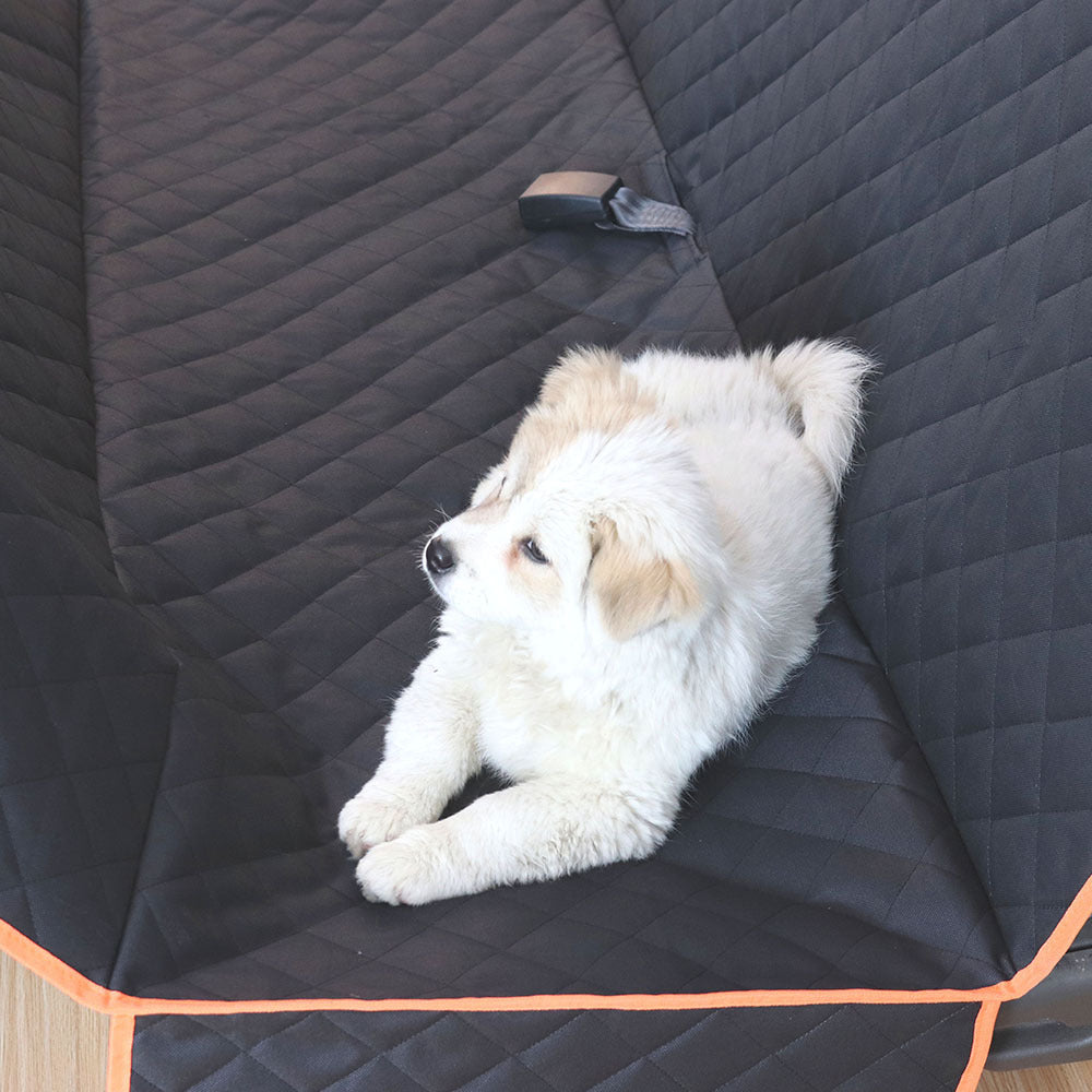Waterproof Dog Car Seat Cover | Pet Travel Mat Mesh With Zipper And Pocket
