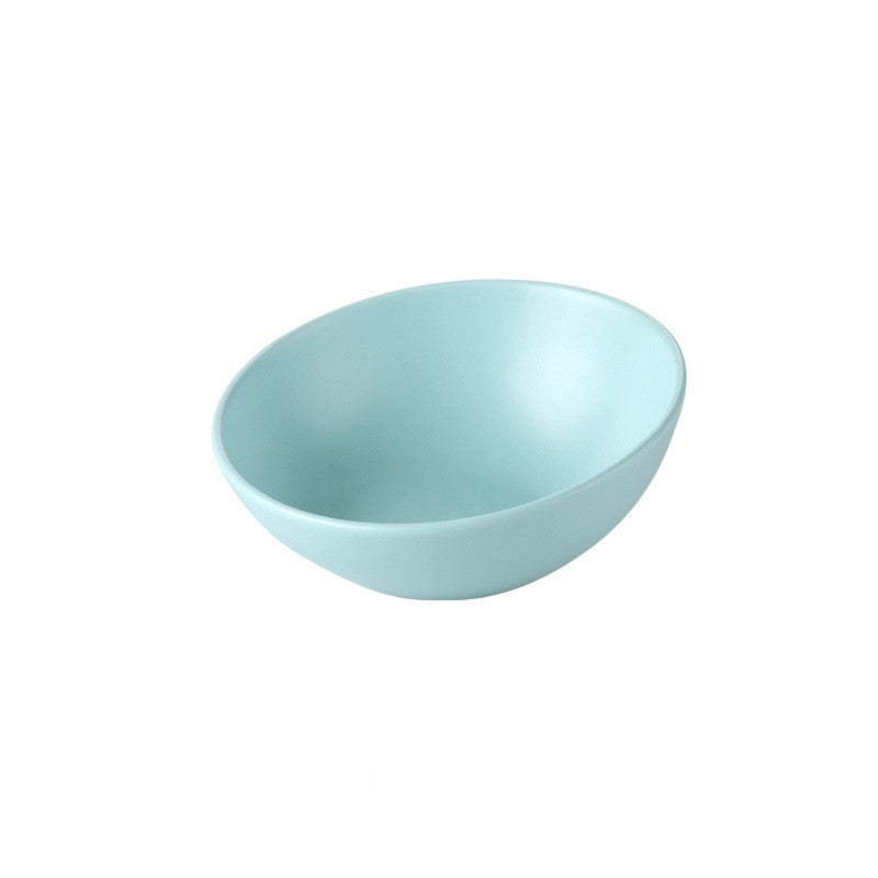 Raised Ceramic Cat And Dog Bowl with Metal Stand