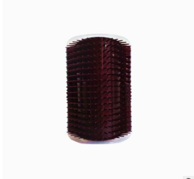 Cat Self-Grooming Brush and Wall Rubbing Device