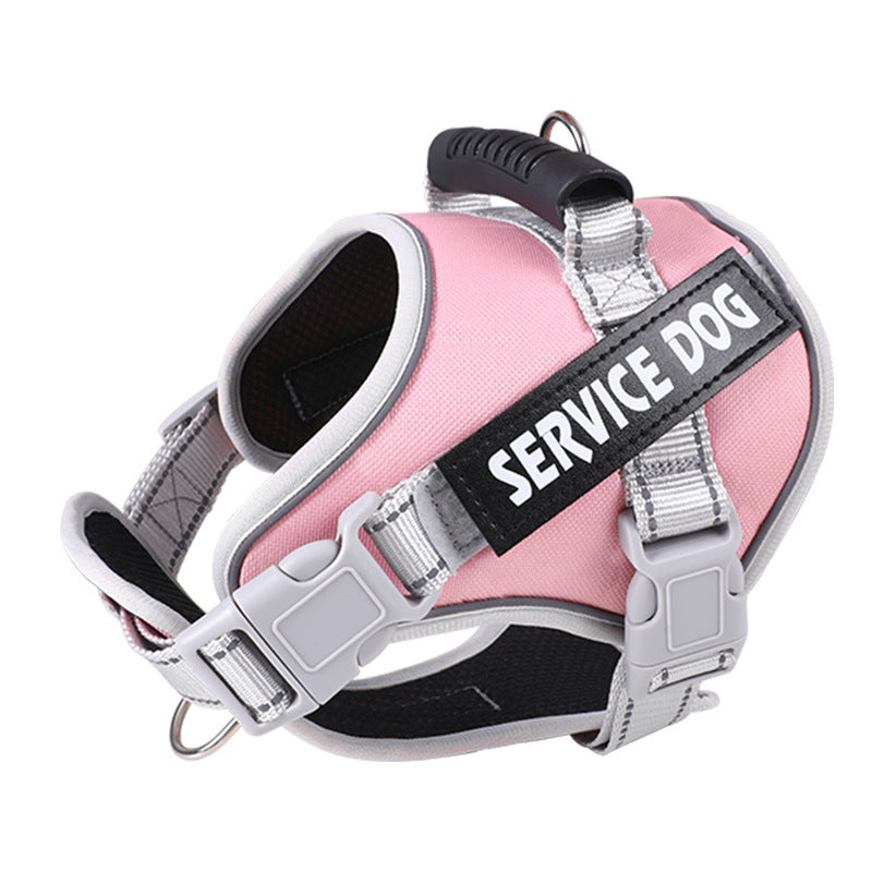 Explosion-proof dog leash and chest strap