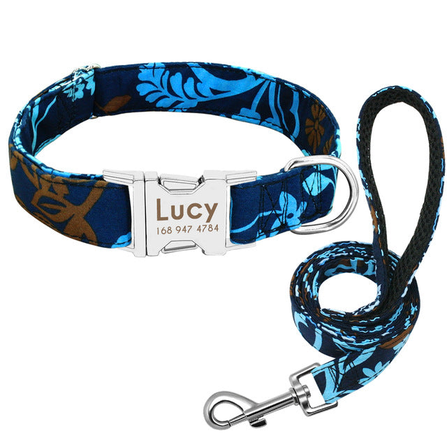 Pet Dog Name Collar | Custom Large Dog Lettering Tag
