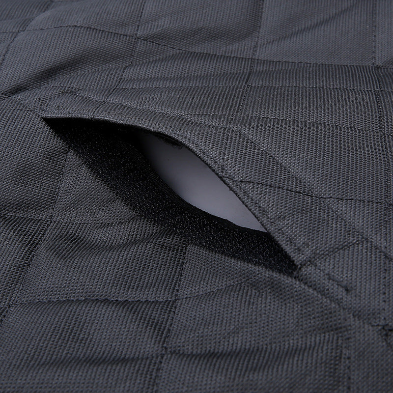 Waterproof Dog Car Seat Cover | Pet Travel Mat Mesh With Zipper And Pocket