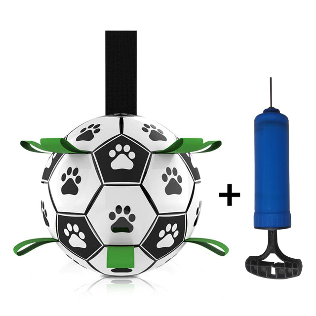 Interactive outdoor training Soccer Football  pet bite and chew balls for dog