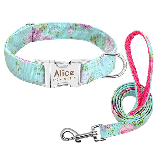 Pet Dog Name Collar | Custom Large Dog Lettering Tag