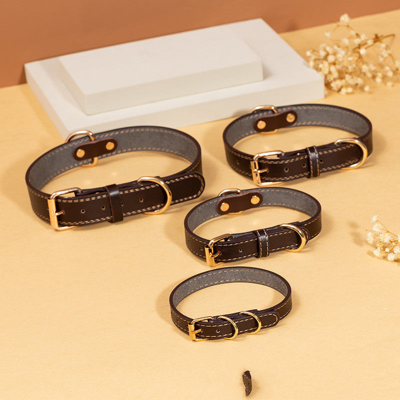 PU Leather Cat Dog Collar
