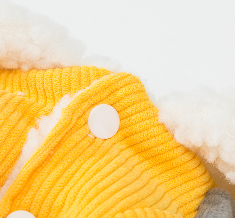 Cute Knitted Sweater Corduroy Pet Clothes