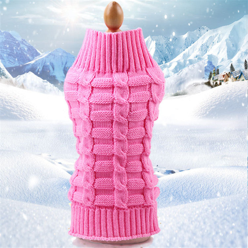 Cashmere Twisted Dog And Pet Sweater