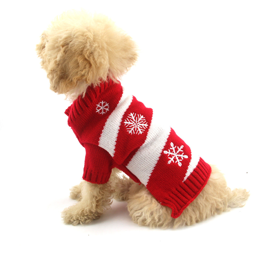 Christmas Holiday Sweater for Dog