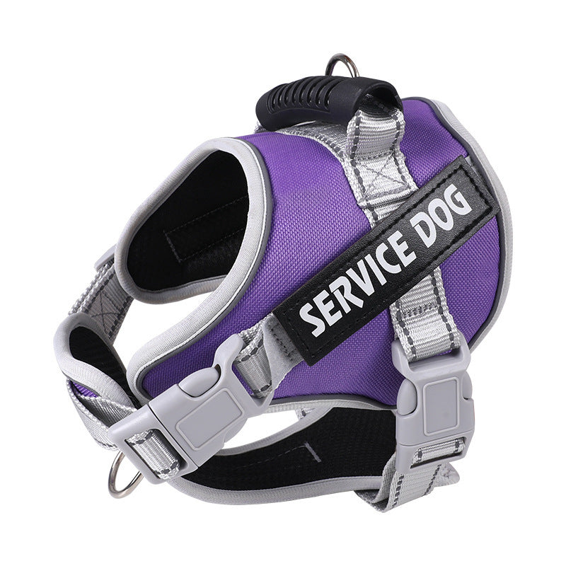 Explosion-proof dog leash and chest strap