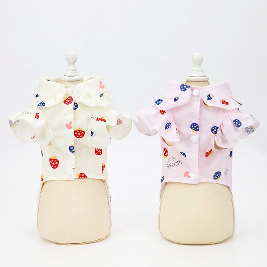 Thin Colorful Puppy Clothes