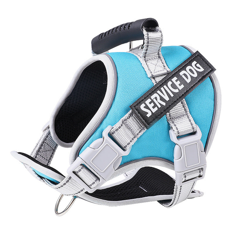 Explosion-proof dog leash and chest strap