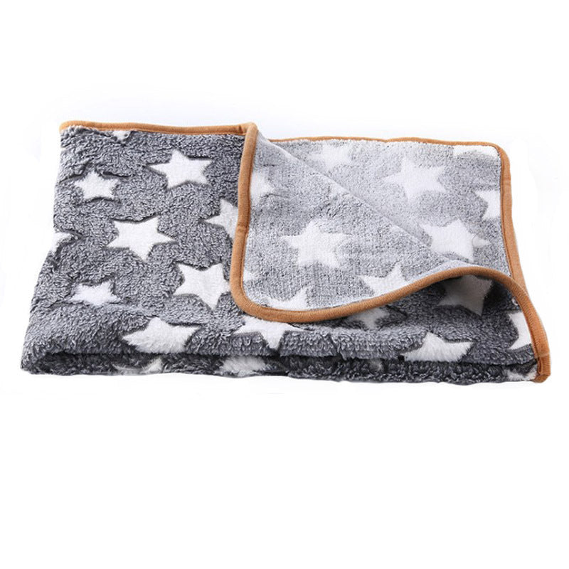 Warm Pet Flannel Printed Blanket