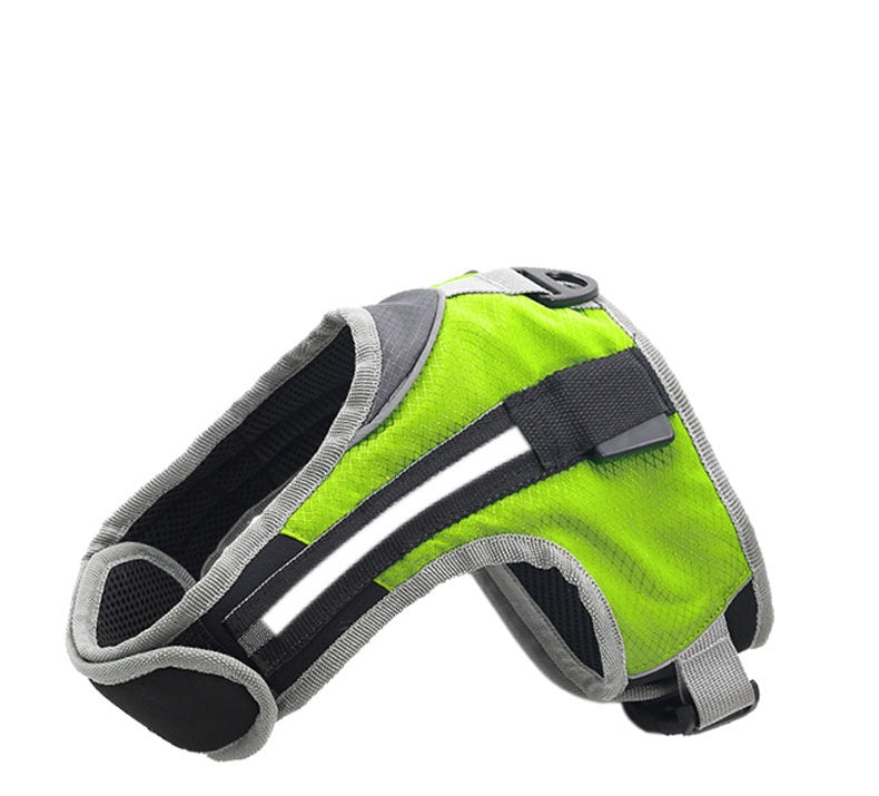 Pet Dog K-shaped Soft Padded Luminous Harness Leash