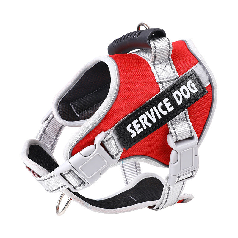 Explosion-proof dog leash and chest strap