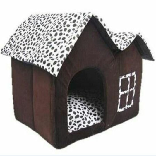 Winter Pet kennel Double Roof Dog Cat House