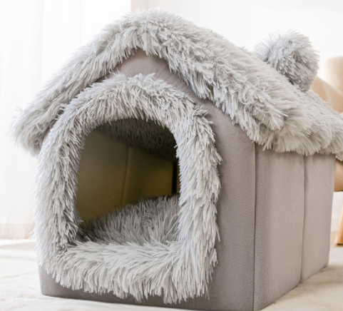 Comfortable And Cozy Warm Sofa Pet Cave/Sleep Kennel