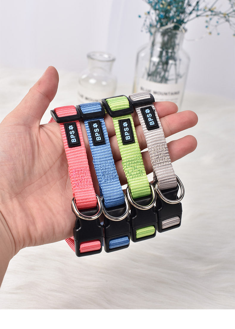 Luminous dog collar and neck leash