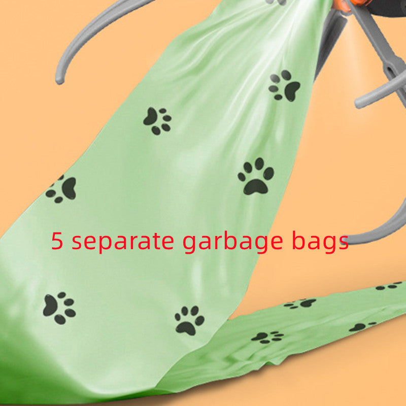 Handheld  Pet Poop Scooper with Claw Bag