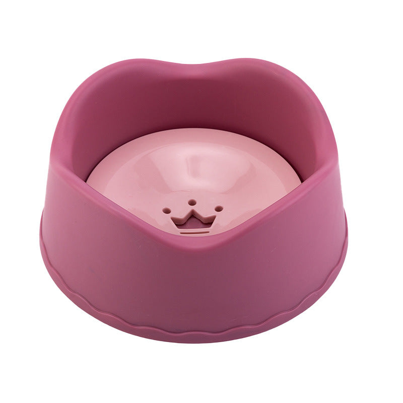 Pet Floating Bowl With Separate Cat Water Dispenser