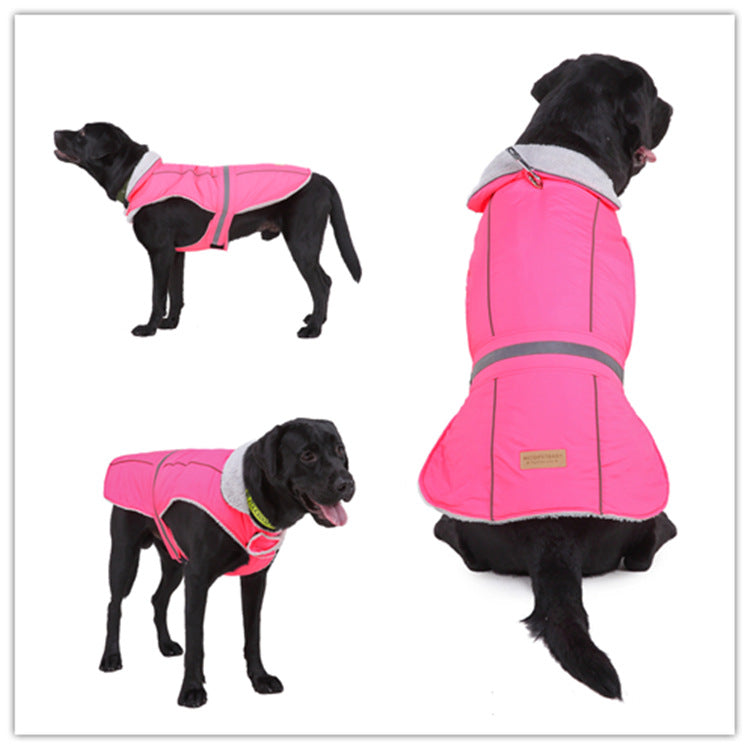 Pet Reflective Outdoor Cold Weather Dog Vest Clothes