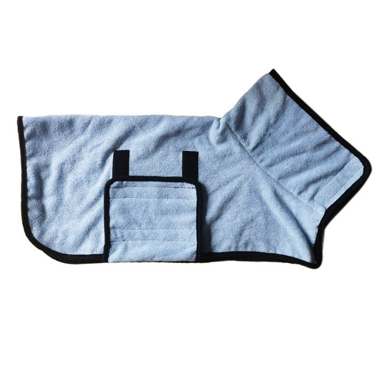 Fashion personality cat bathrobe and absorbent towel