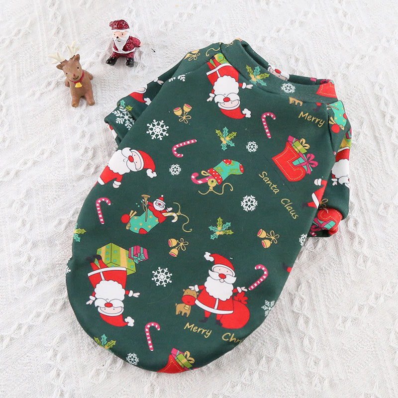 Cute Christmas Decoration Hoodie Clothes for Dogs