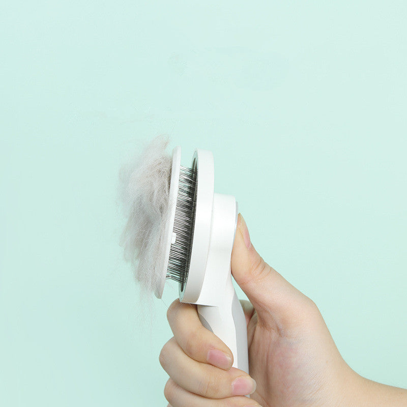 Round Handle Pet Massage Comb