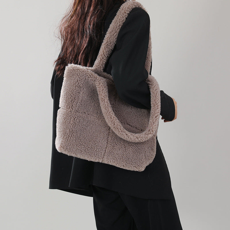 Women's Designer Luxury Plush Bag