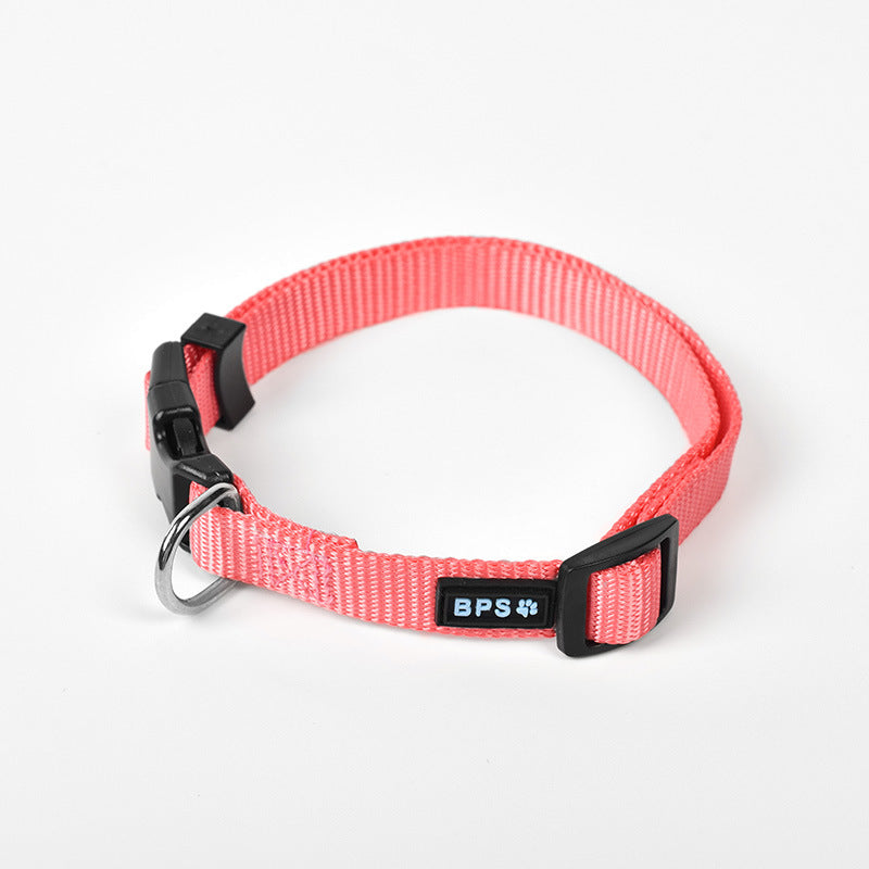 Luminous dog collar and neck leash