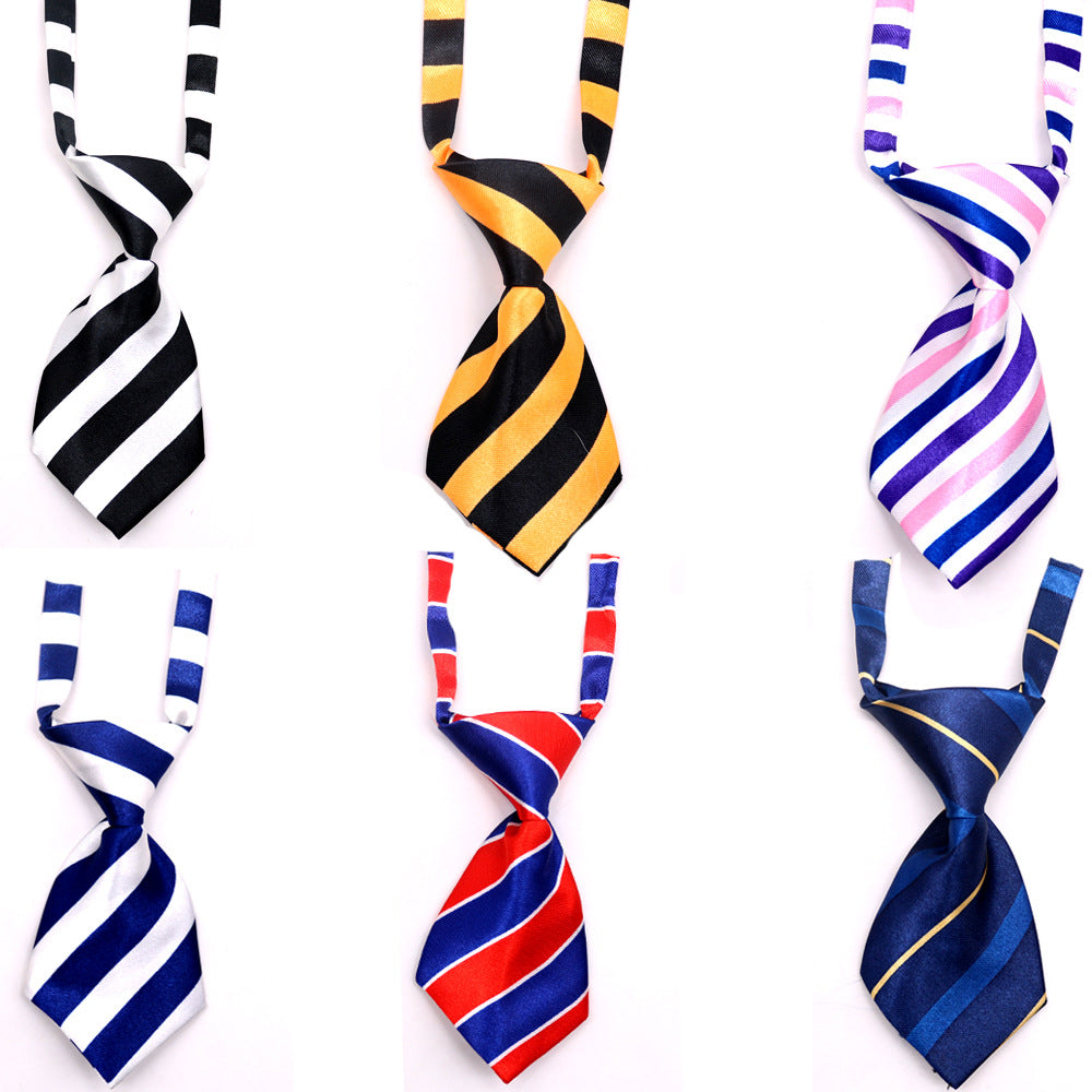 Lovely 50 pieces necktie collars for dogs and cats