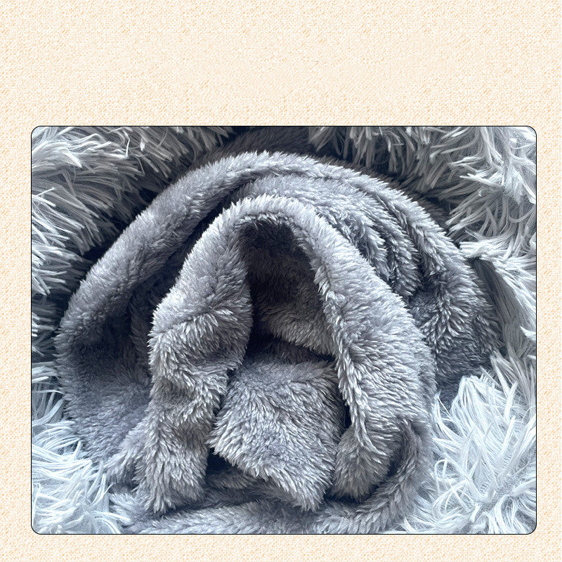 PV Plush Pet Sleeping Nest In Autumn And Winter