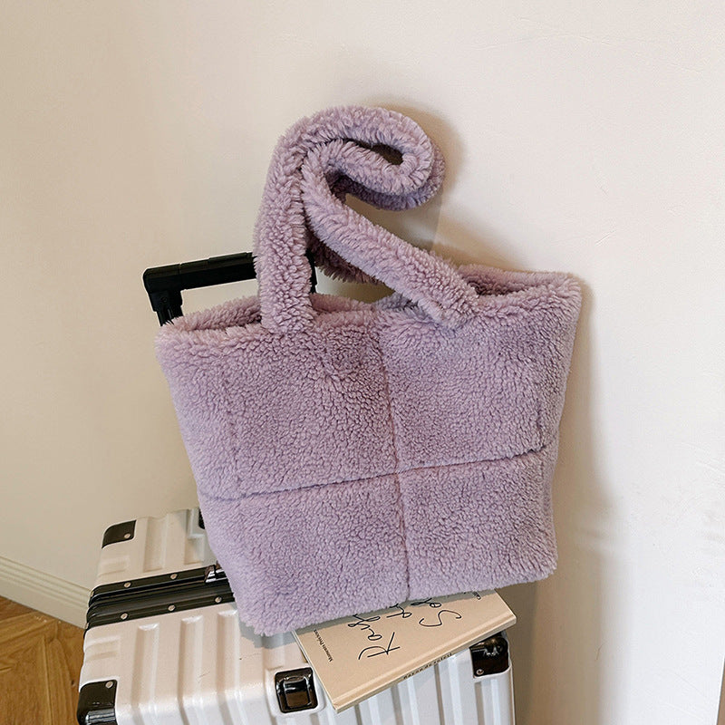 Women's Designer Luxury Plush Bag
